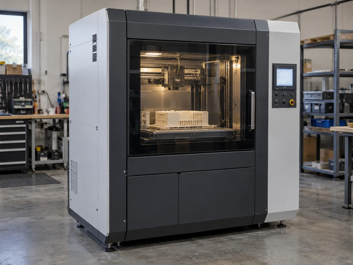 Kapalı kabinli endüstriyel 3D yazıcıda elektronik ürün muhafazası prototipi üretimi